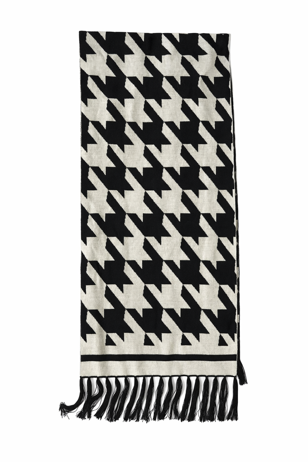Australian Wool Scarf - Houndstooth