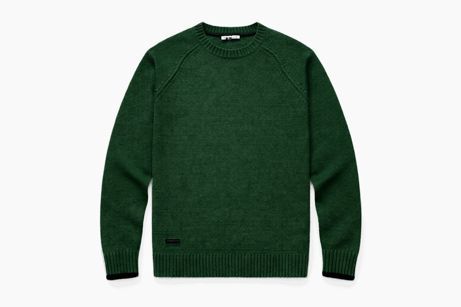Australian Wool Men's Raglan Knit - Forest
