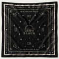 Hand Drawn 100% Silk Bandana Scarf