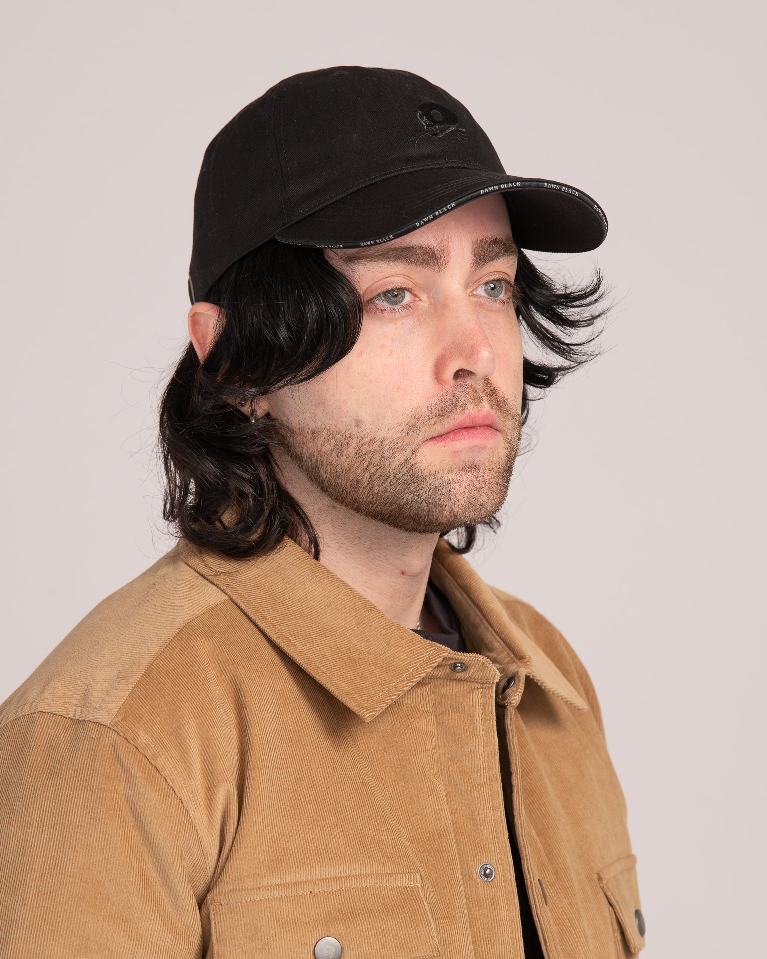 Unisex Dawn Black Cap - Black