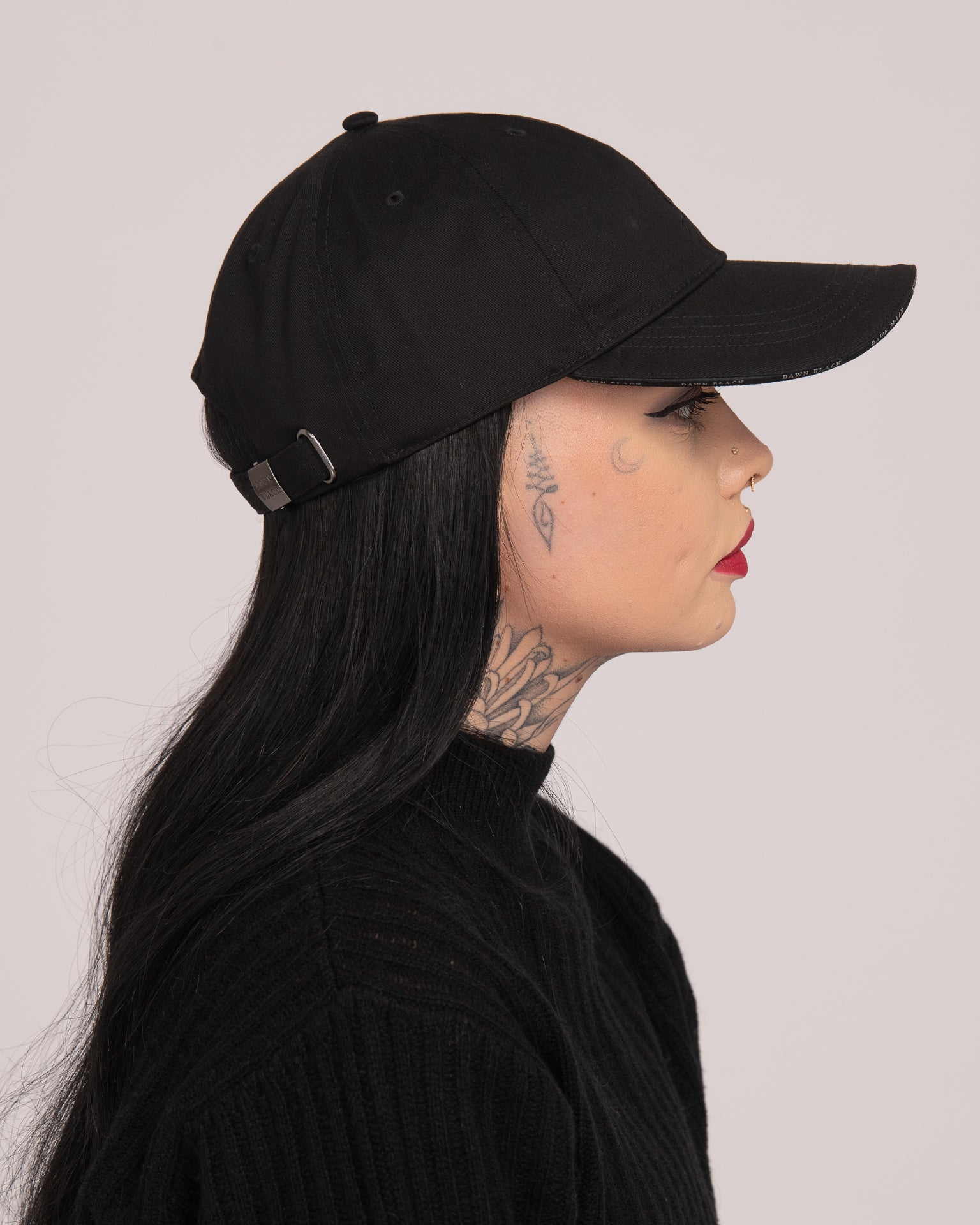 Unisex Dawn Black Cap - Black
