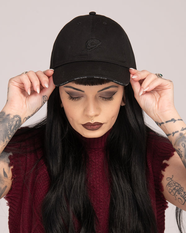 Unisex Dawn Black Cap - Black