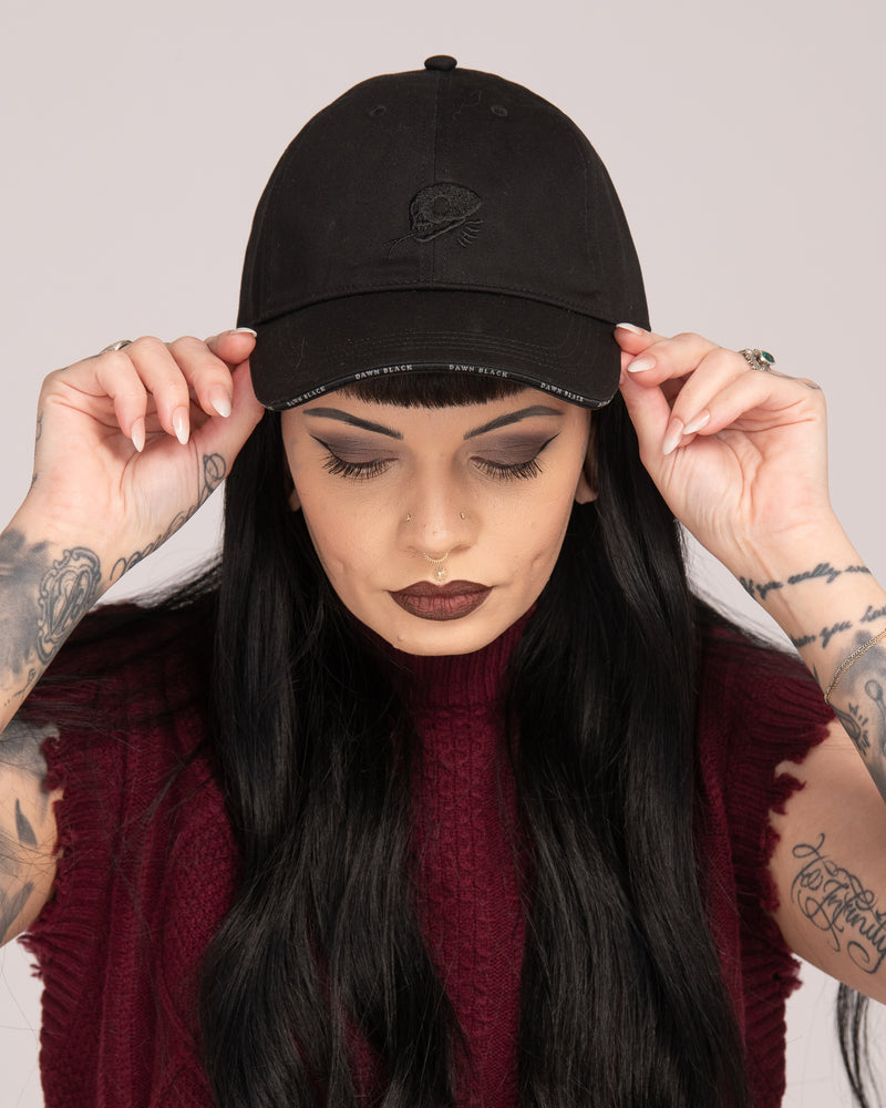 Unisex Dawn Black Cap - Black