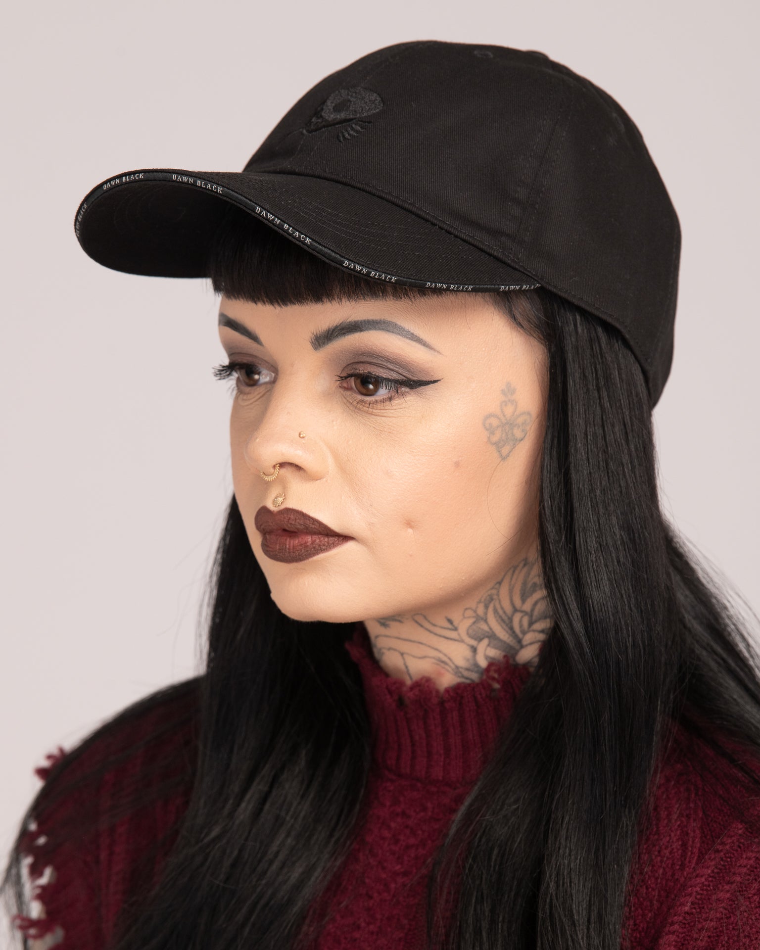 Unisex Dawn Black Cap - Black