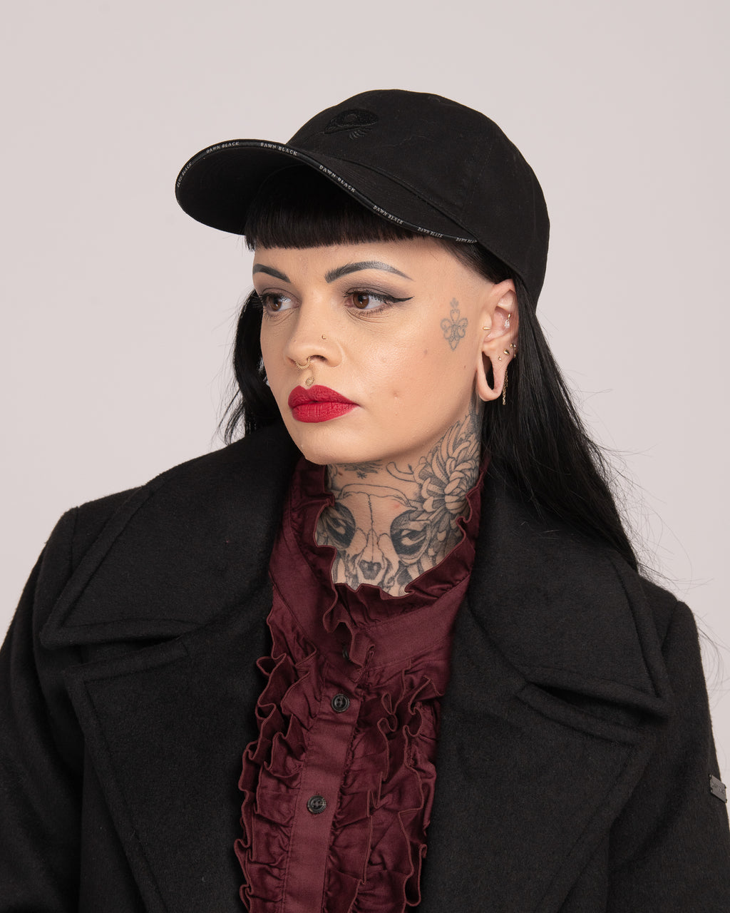 Unisex Dawn Black Cap - Black