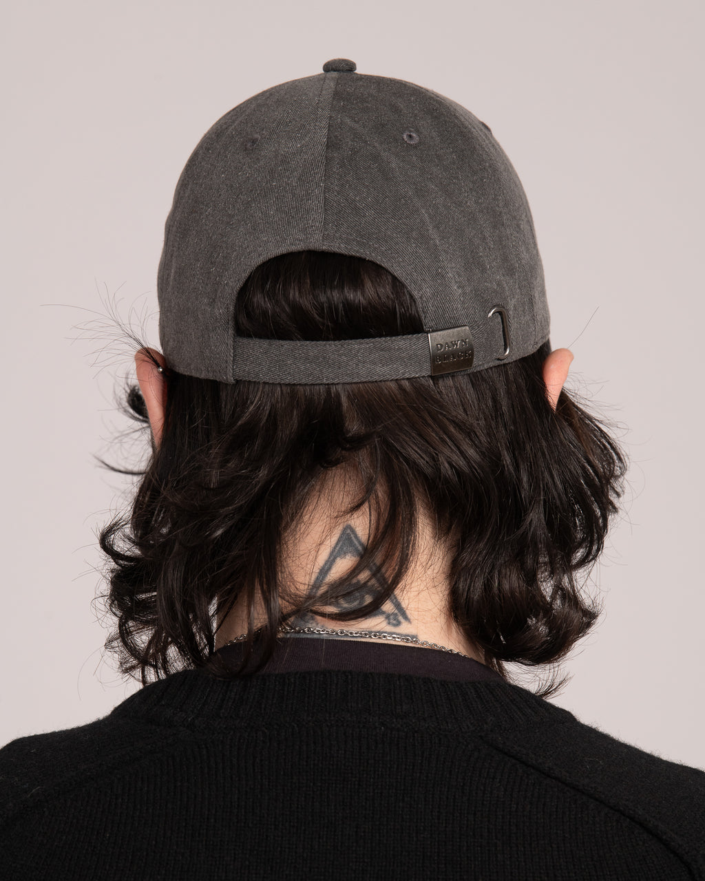 Unisex Dawn Black Cap - Charcoal