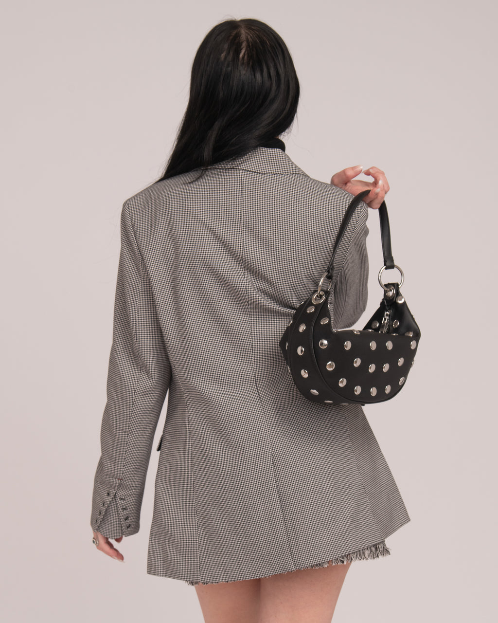 Tailored Blazer - Houndstooth
