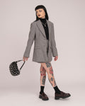 Tailored Blazer - Houndstooth