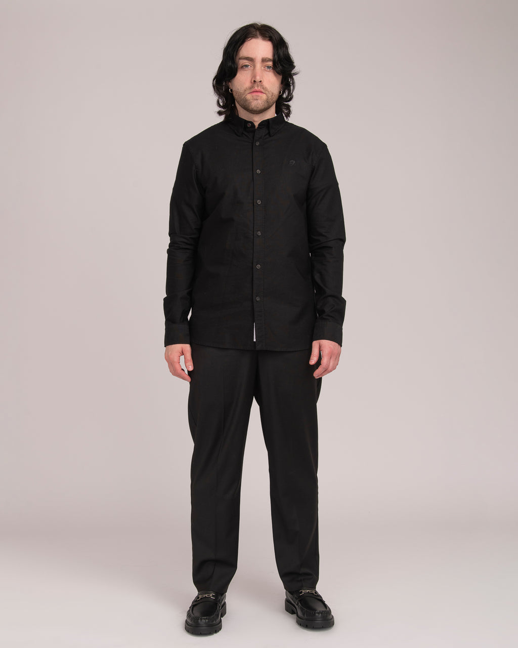 Men's Classic Oxford Shirt - Black