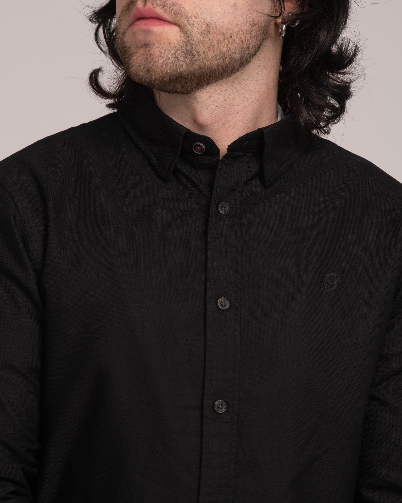 Men's Classic Oxford Shirt - Black