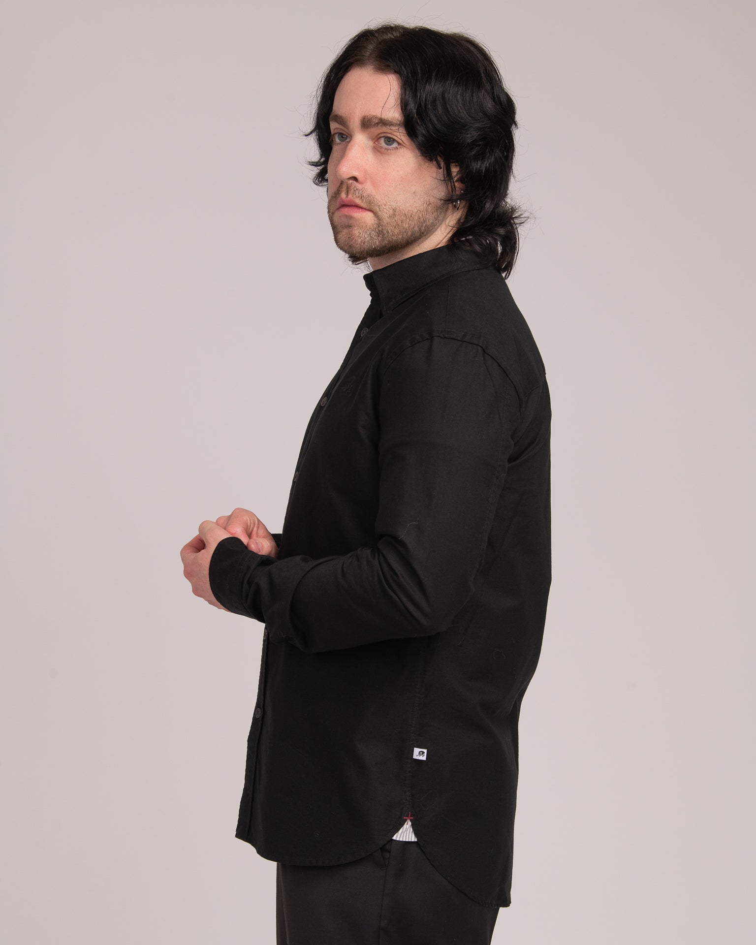 Men's Classic Oxford Shirt - Black