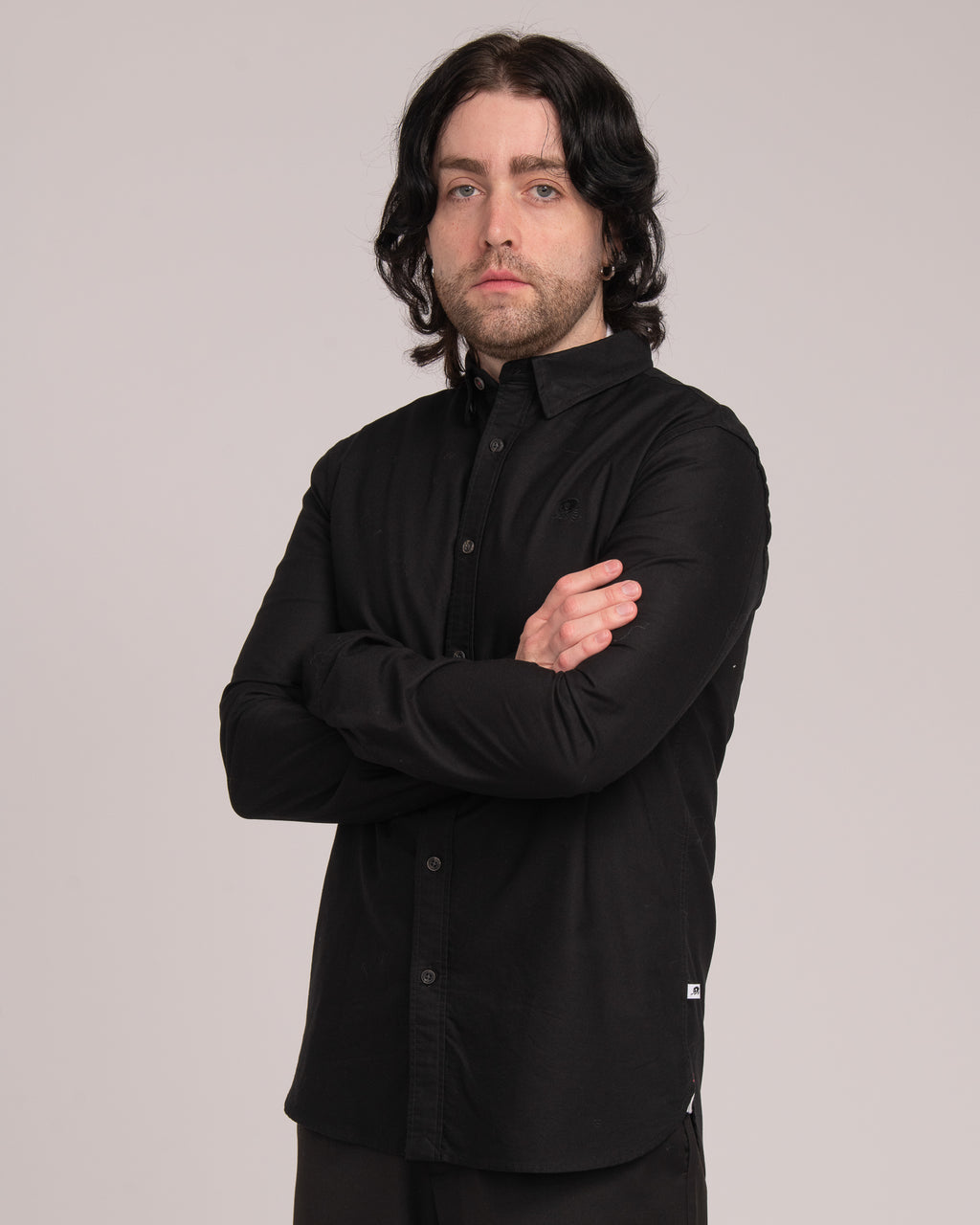 Men's Classic Oxford Shirt - Black