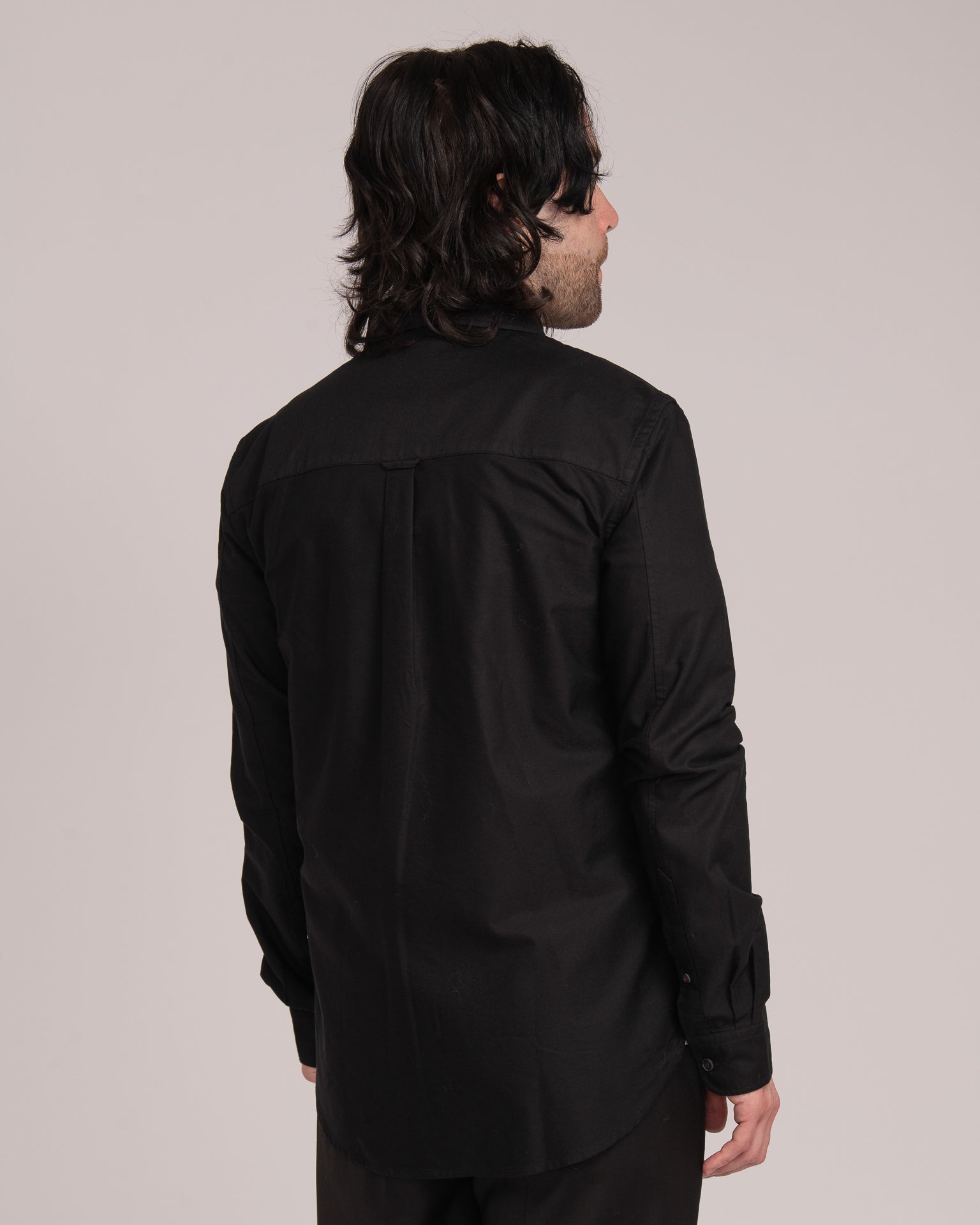 Men's Classic Oxford Shirt - Black