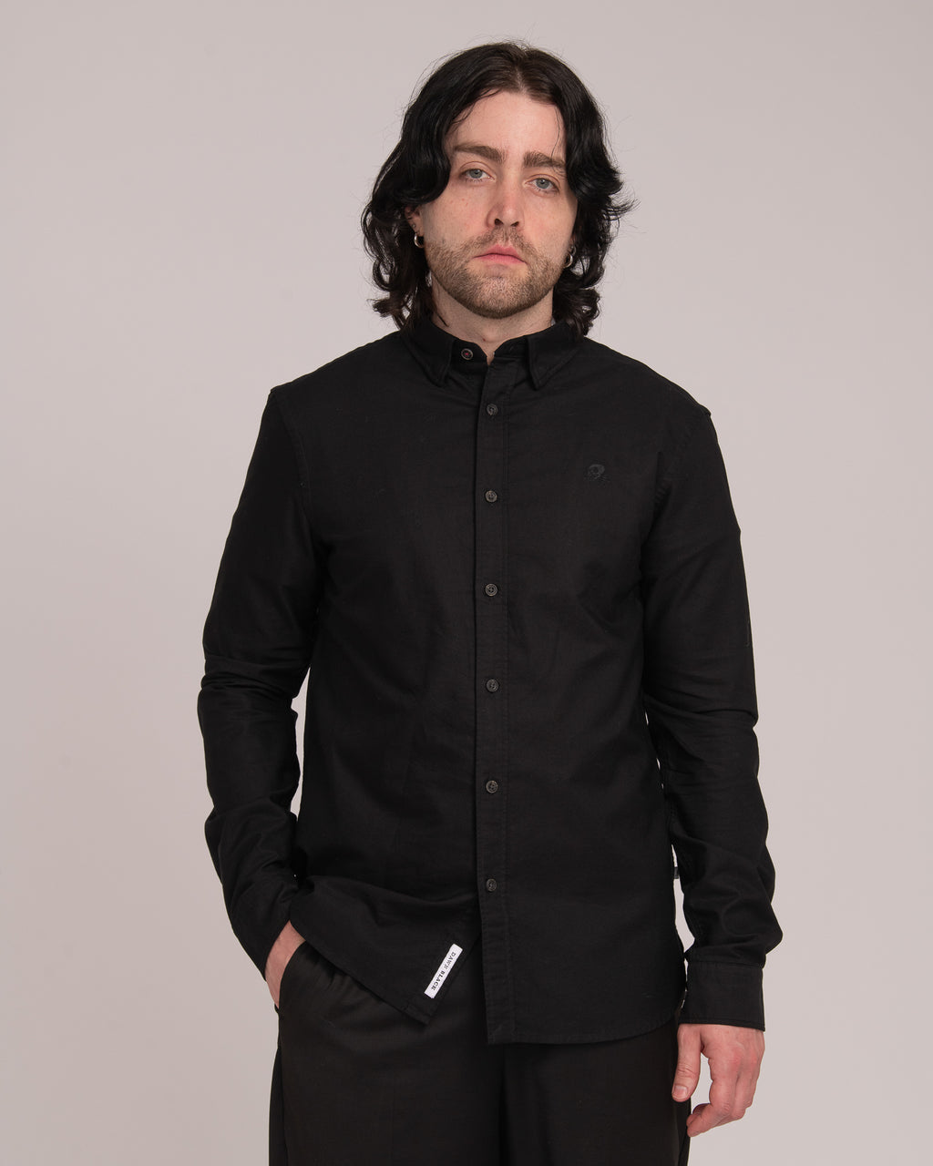 Men's Classic Oxford Shirt - Black