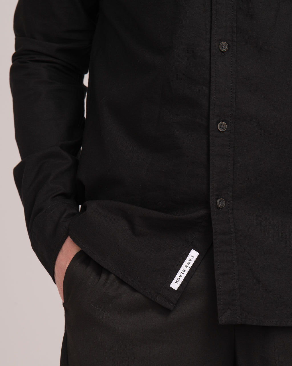 Men's Classic Oxford Shirt - Black
