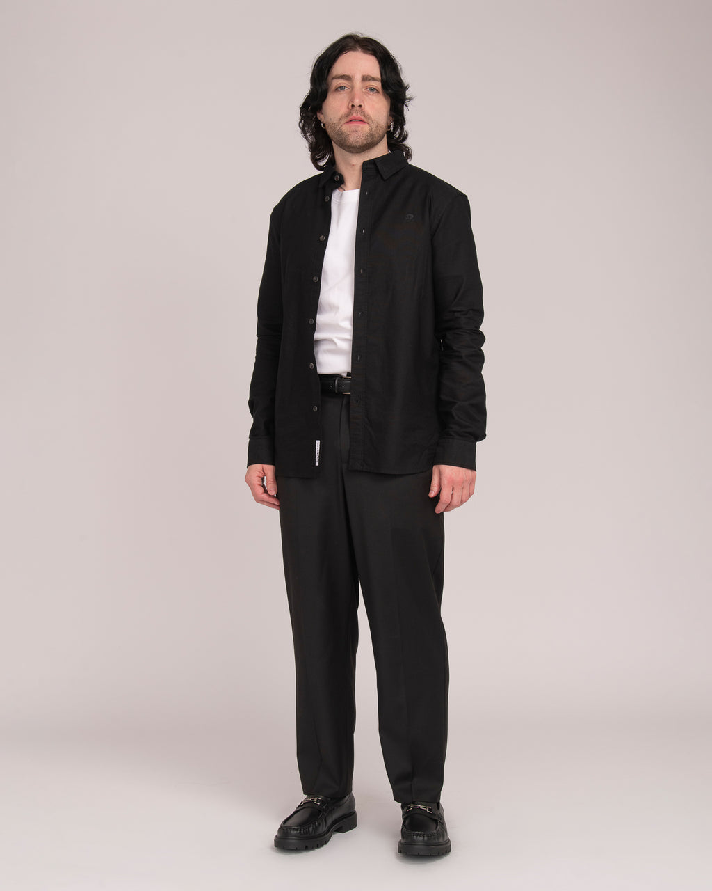 Men's Classic Oxford Shirt - Black