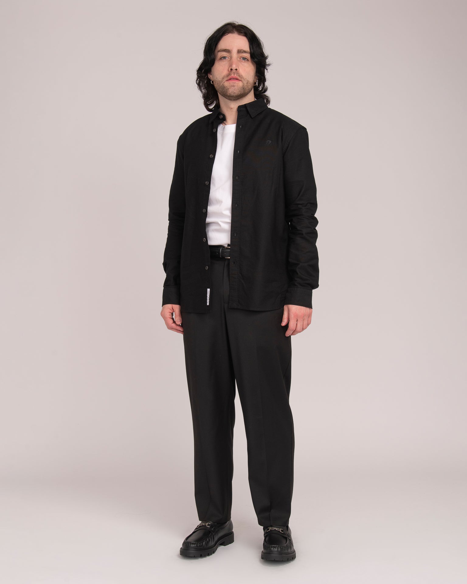 Men's Classic Oxford Shirt - Black