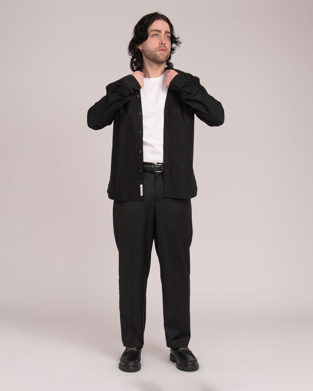 Men's Classic Oxford Shirt - Black