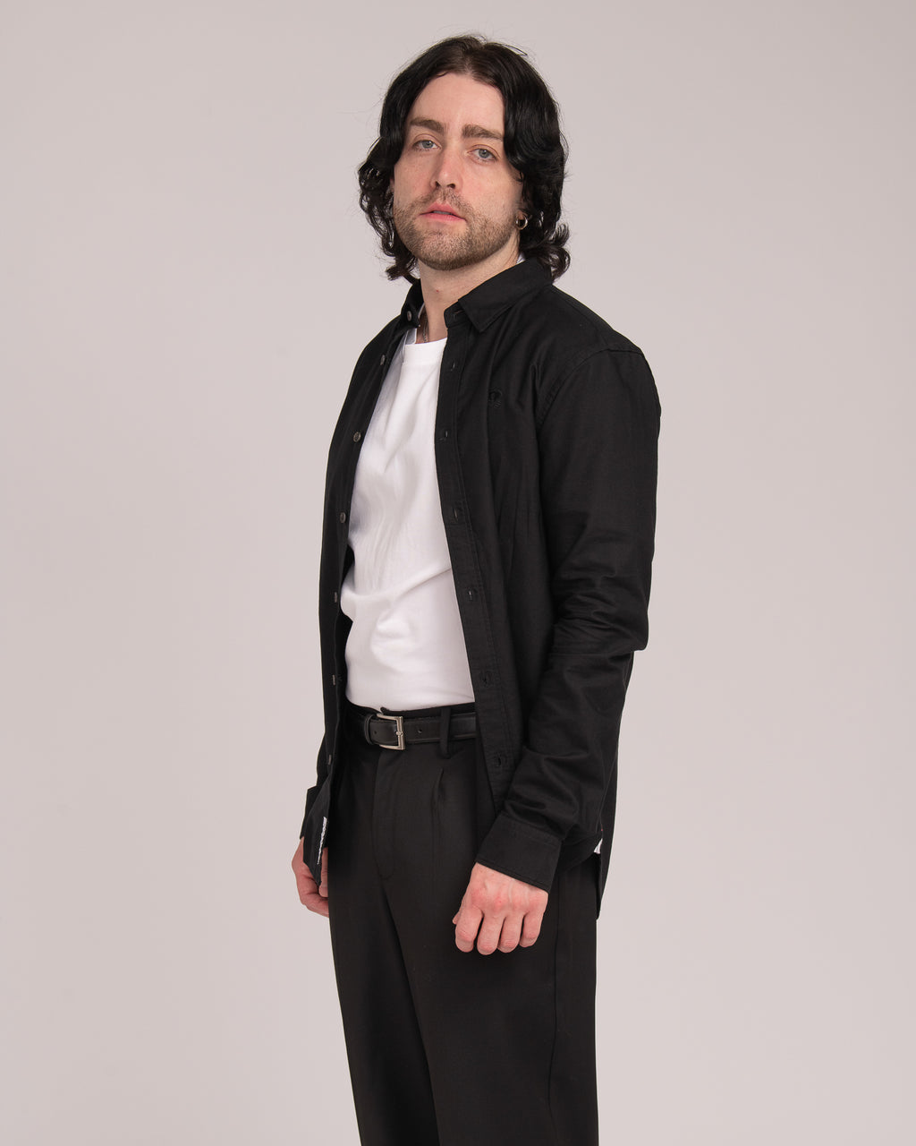 Men's Classic Oxford Shirt - Black