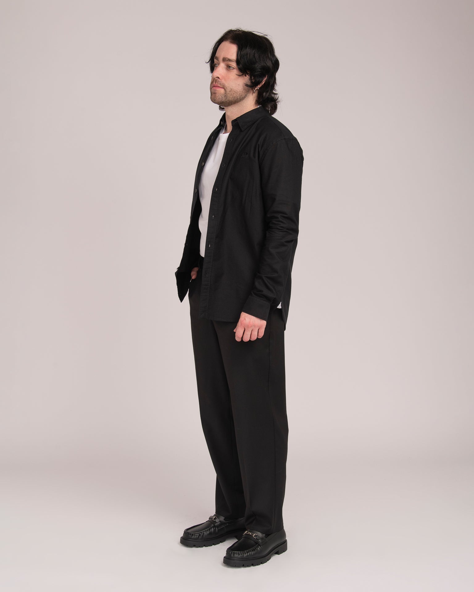 Men's Classic Oxford Shirt - Black