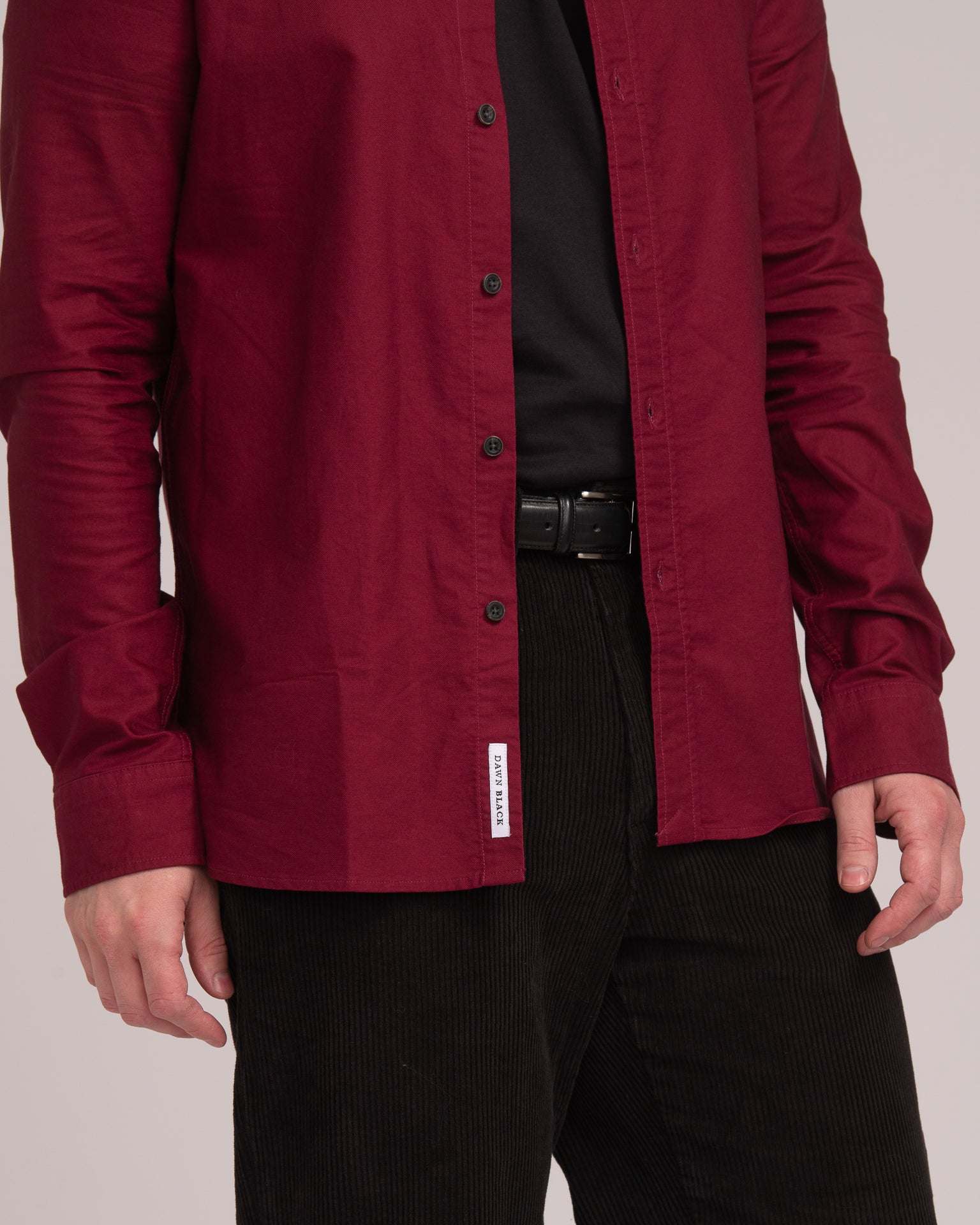 Men's Classic Oxford Shirt - Wine