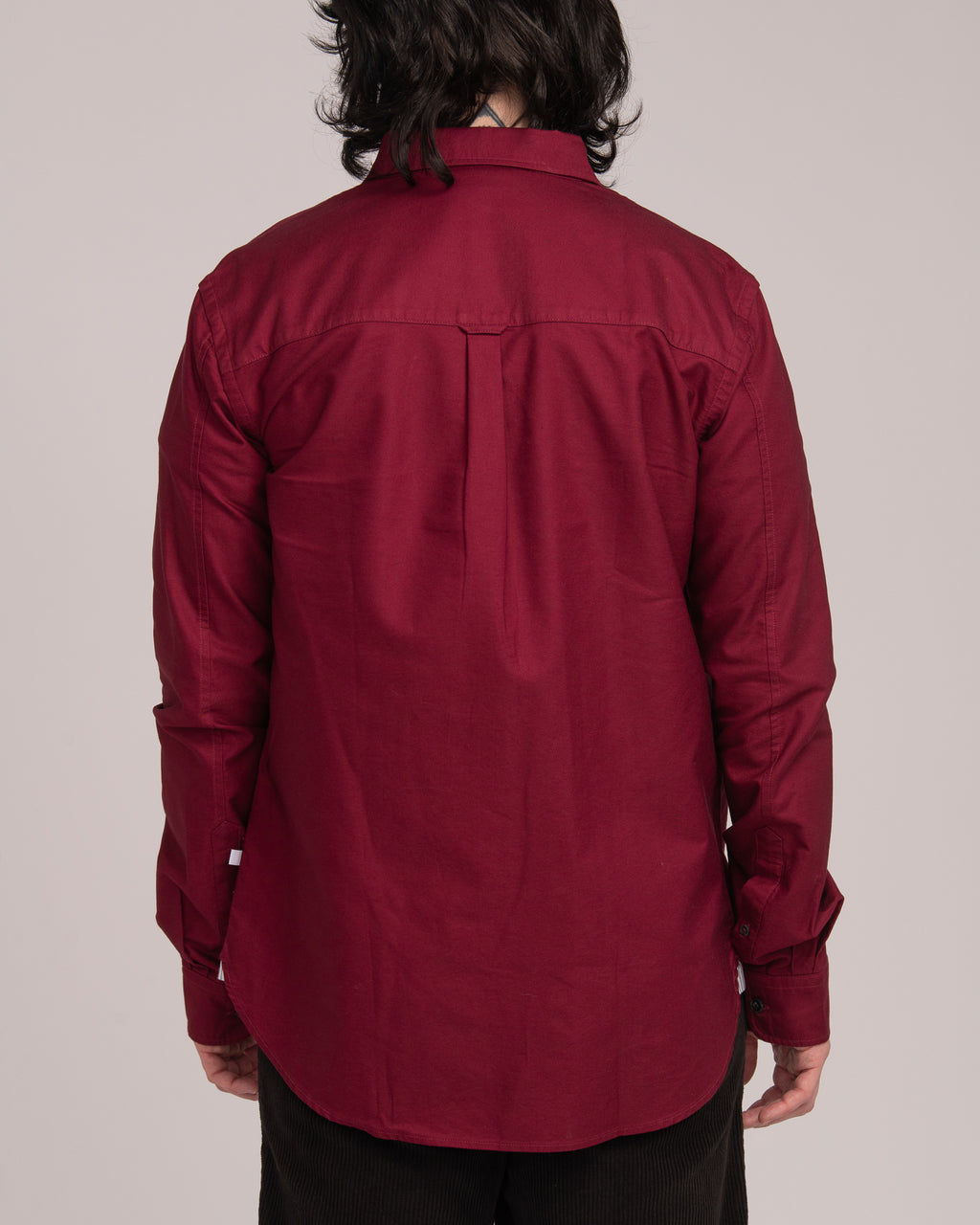 Men's Classic Oxford Shirt - Wine