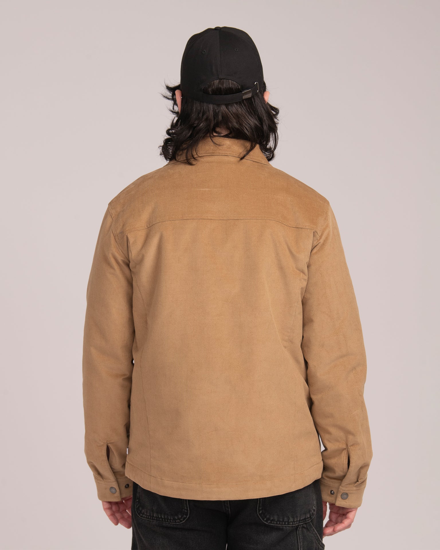 Unisex Cord Shacket - Sand