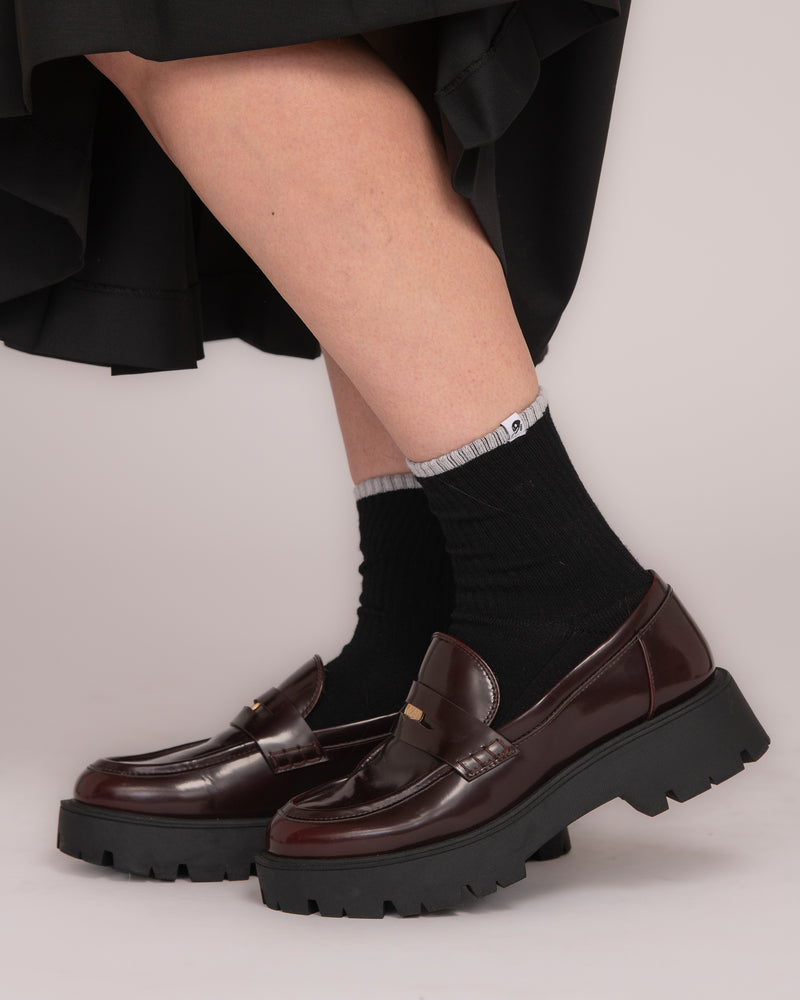 Merino DB Socks - Black