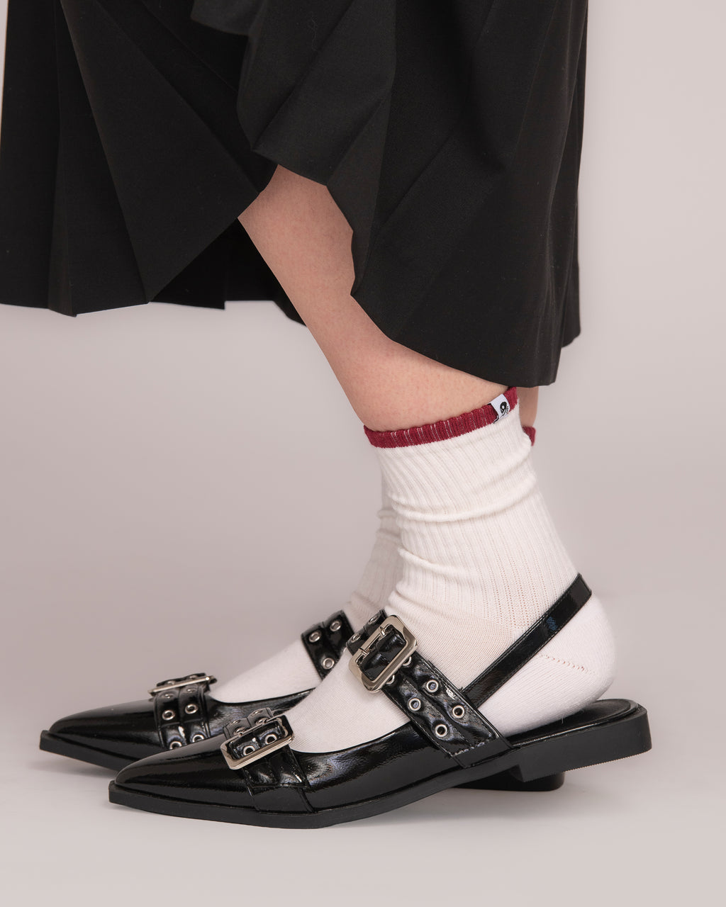 Merino DB Socks - White