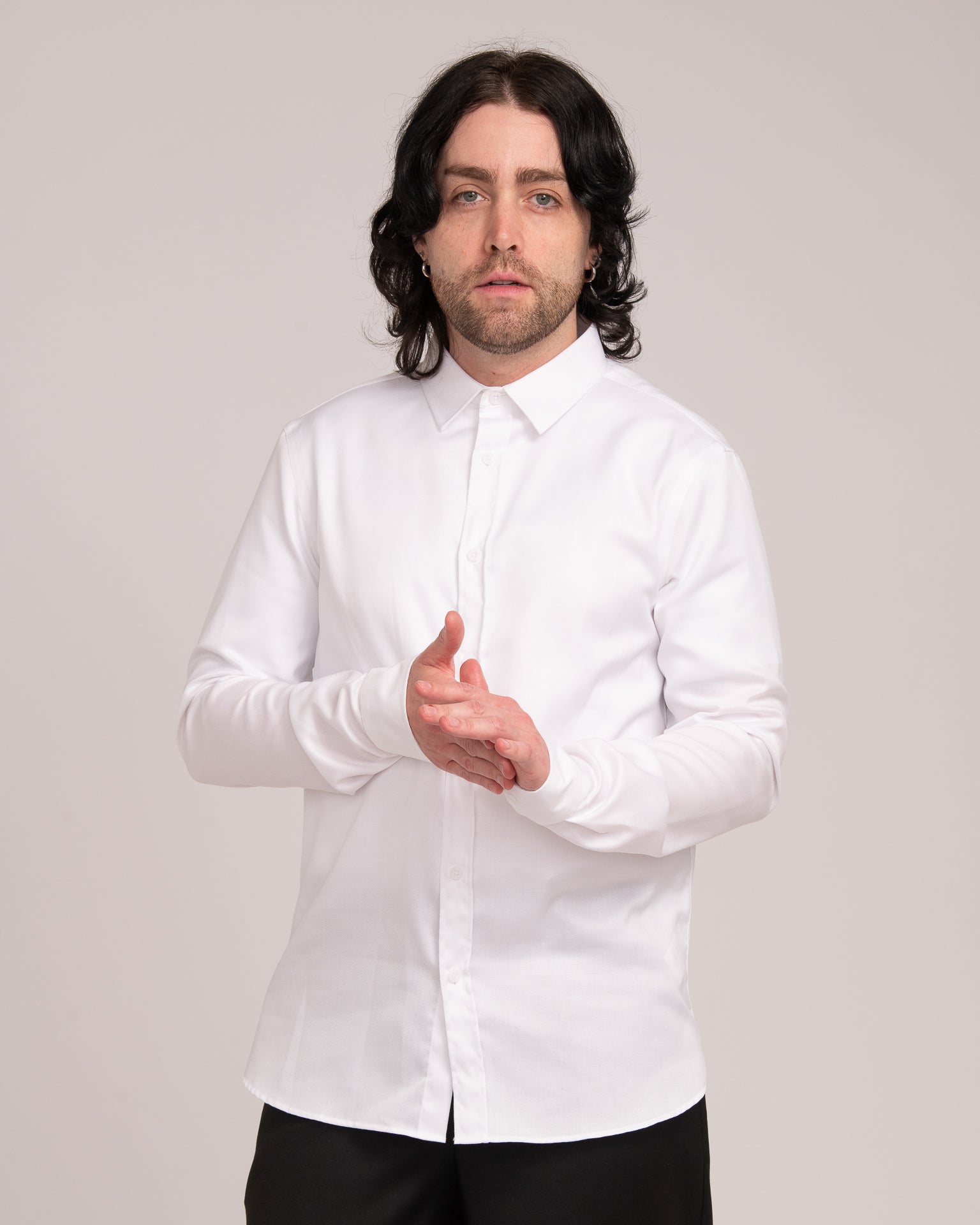 Men's Non Iron Shirt - White