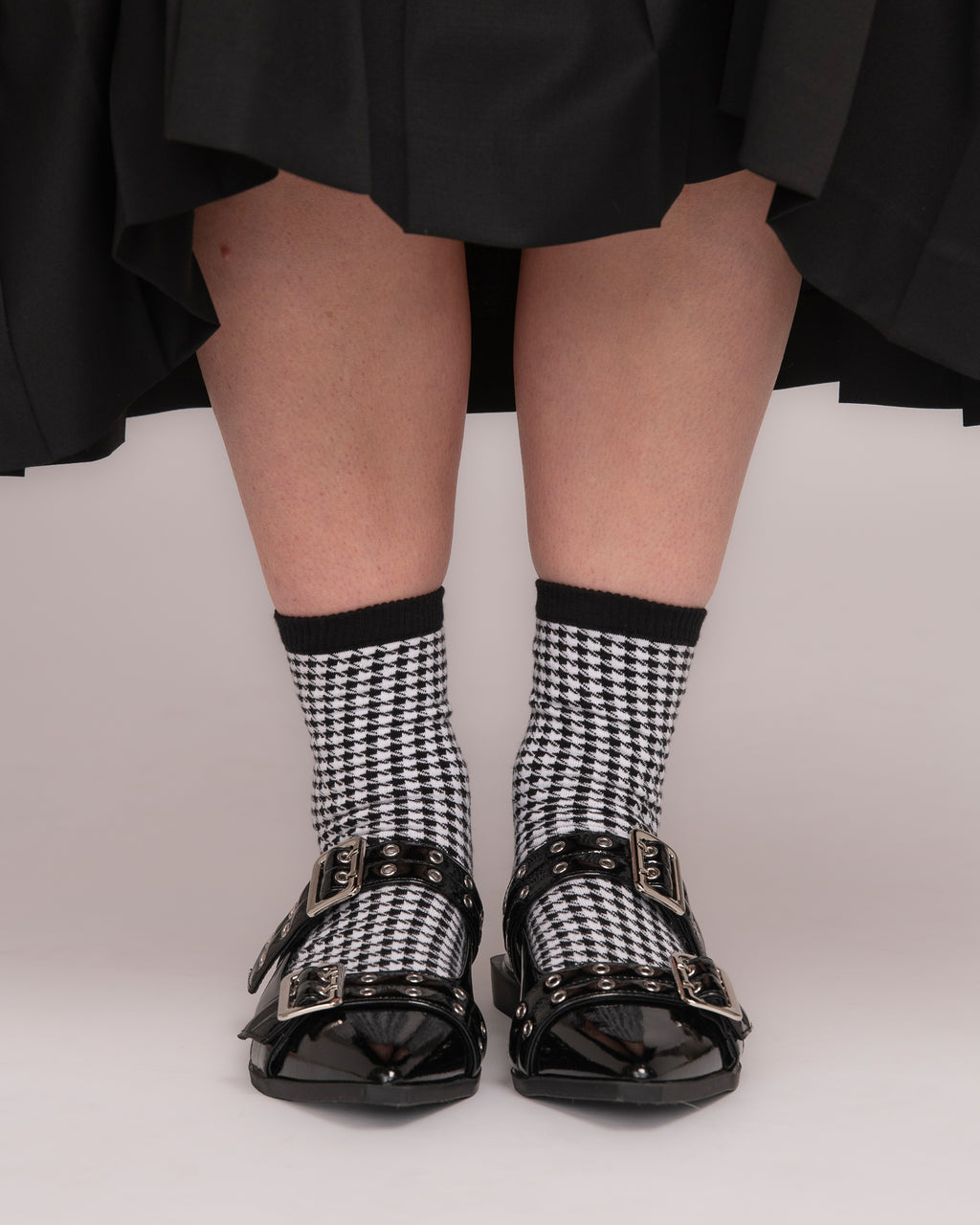 Houndstooth Socks