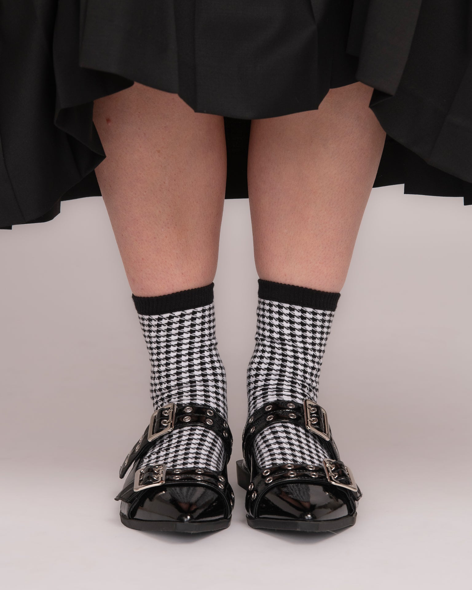 Houndstooth Socks