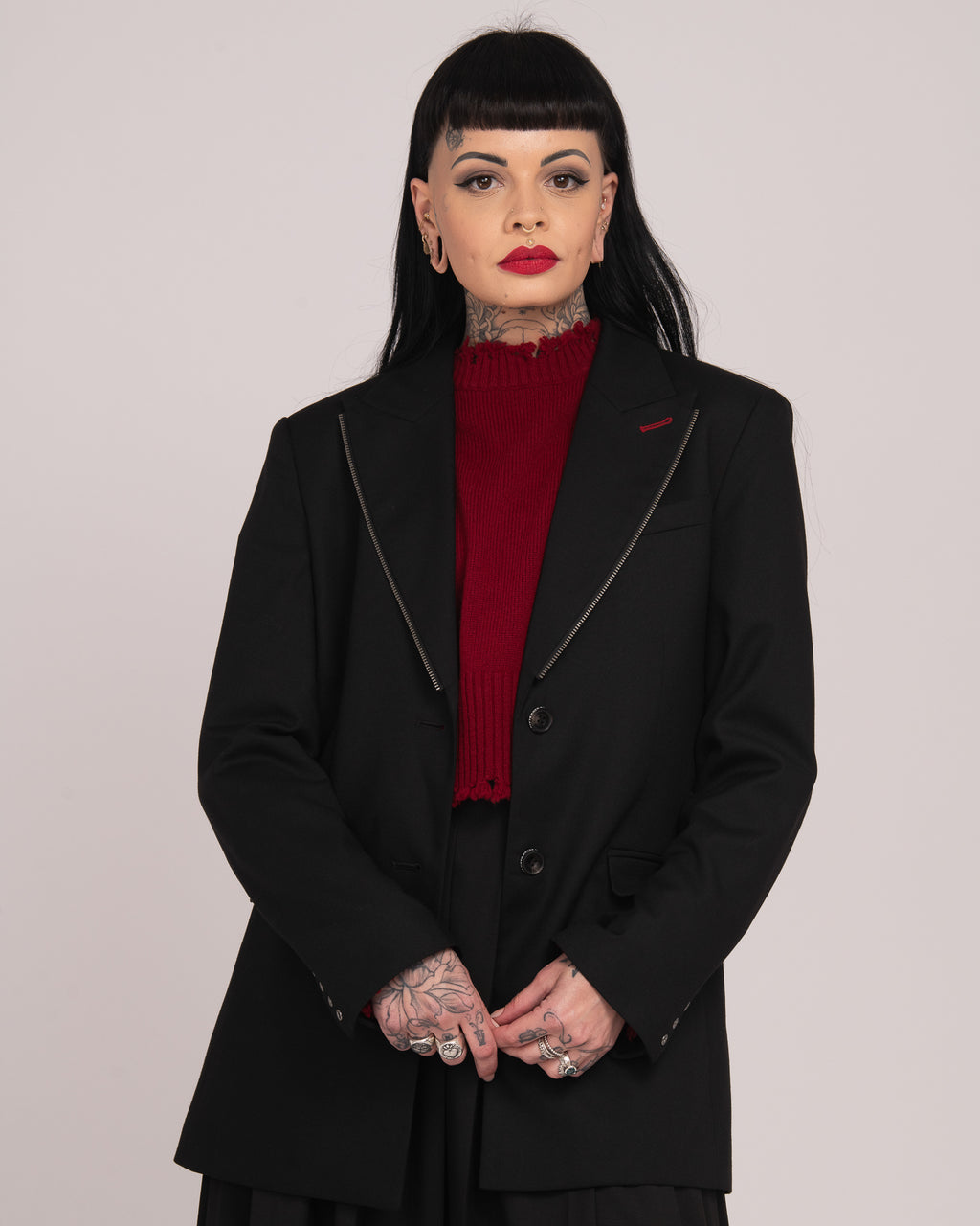 Tailored Blazer - Black
